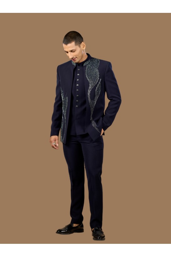 SHARP NAVY BLUE JODHPURI